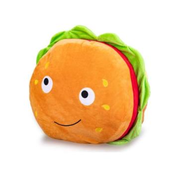 Take Me Home hamburger plüss 40cm arccal kép