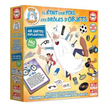 Társasjáték Once Upon a time Objects Educa Tárgyak történetéről tanulok 140 darabos franciául 6 évtől kép