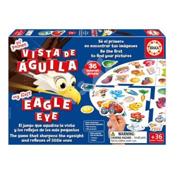 Társasjáték Sas szem My first Eagle Eye Educa 36 képpel spanyolul és angolul kép