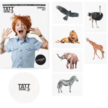 TATTonMe Tetoválások gyerekeknek Állatok készlet kép