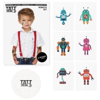TATTonMe Tetoválások gyerekeknek Robotok készlet kép
