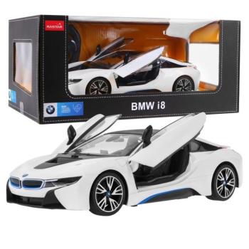 Távirányítós autó R/C BMW i8 Rastar 1:14 fehér kép