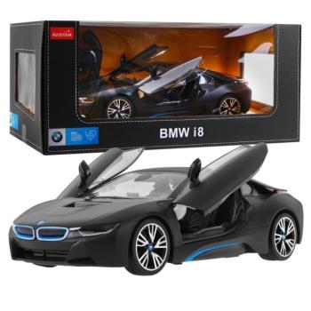 Távirányítós autó R/C BMW i8 Rastar 1:14 Fekete kép