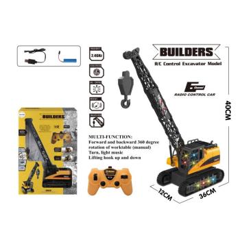 Távirányítós daru Builders RC 2,4 Ghz, 1:12, 6CH
