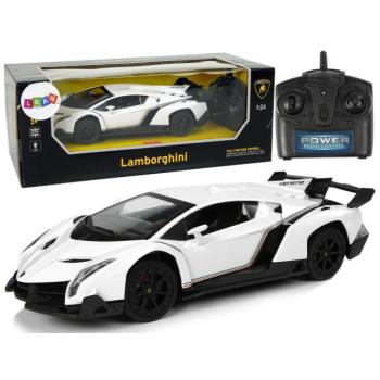 Távirányítós sportautó RC Lamborghini Veneno 1:24 fehér kép
