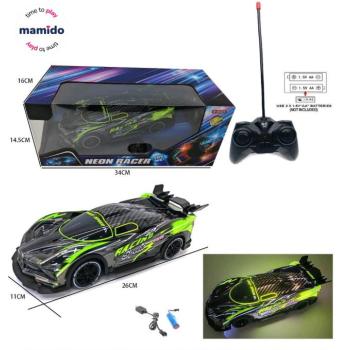 Távirányítós versenyautó Neon Racer fénnyel MT1307 kép