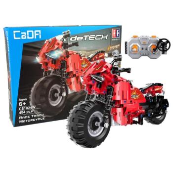 Technic R/C motorkerékpár készlet piros kép