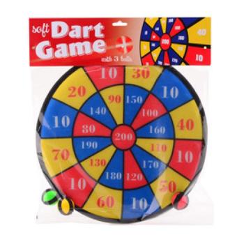Tépőzáras darts játék 3 labdával 36 cm kép