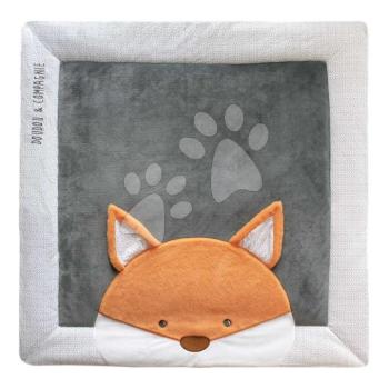 Textil játszószőnyeg rókával Park Mat Fox Doudou et Compagnie szürke 100*100 cm 0 hó-tól kép