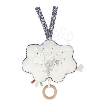 Textil zenélő Felhőcske Twinkle Twinkle Little Star Musical Fabric Box Petites Chansons Kaloo fa karikával szürke 0 hó-tól kép