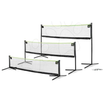 Többfunkciós háló labdajátékokhoz adjustable sport net Exit Toys 155*300 cm acél keret magasságilag állítható kép
