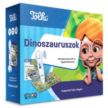Tolki - Dinoszauruszok szett (könyv +toll) kép