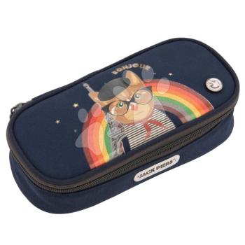Tolltartó Pencil Case Paris Cat Jack Piers ergonomikus luxus kivitel 2 évtől 21*4*9 cm kép