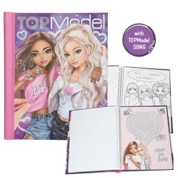 Top model Kreatív színező LED fényekkel és zenével My BFF