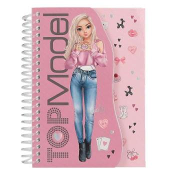 Top Model Spirálfüzet tervezőoldalakkal kép