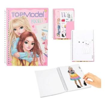 Top Model Színező matricákkal kép