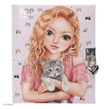 Top modell Kitty & Doggy, Lizzy és Kitten zárható napló kép