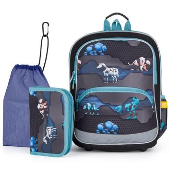 Topgal Iskolatáska szett BAZI 24013 SET MEDIUM kép