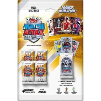 Topps Match Attax UCC 2026/27 futballkártyák - Mega Multipack kép