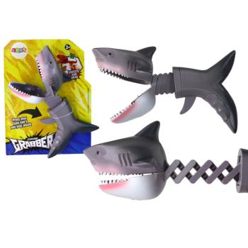 Toy Bite Snapper Shark Spring Grey kép