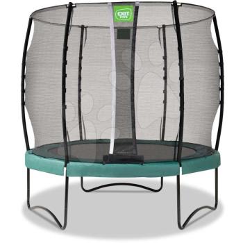 Trambulin védőhálóval Allure Classic Exit Toys átmérője 253 cm zöld kép