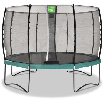 Trambulin védőhálóval Allure Classic Exit Toys átmérője 366 cm zöld kép