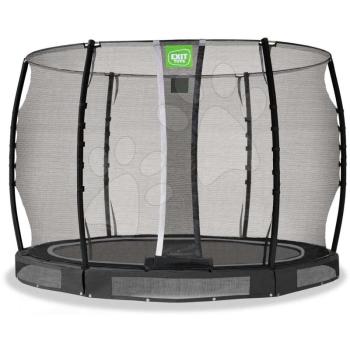 Trambulin védőhálóval Allure Classic ground Exit Toys talajmenti 305 cm átmérővel fekete kép