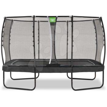 Trambulin védőhálóval Allure Premium Exit Toys fekete 214*366 cm kép