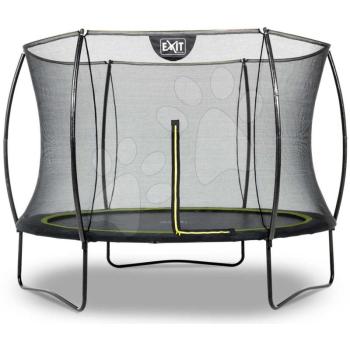Trambulin védőhálóval Silhouette trampoline Exit Toys kerek 244 cm átmérővel fekete kép