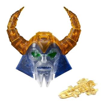 TRANSFORMERS BLOKEES építőkészlet Defender Version Unicron-Head Transparent Version kép