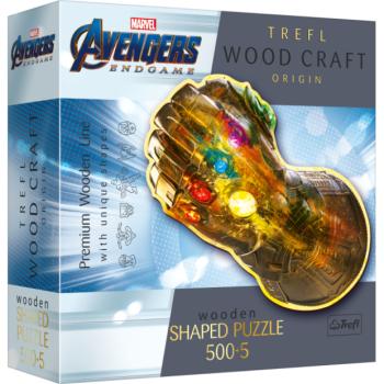 Trefl Fa puzzle 500+5 - Avengers Infinity Gauntlet kép