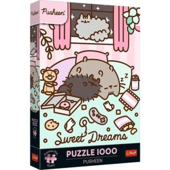 Trefl Puzzle 1000 Premium Plus - Pusheen kép