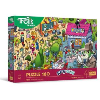 Trefl Puzzle 160 darabos Treflikék ünnepelnek kép