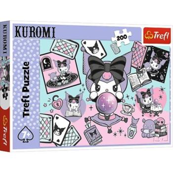 Trefl Puzzle 200 - Kuromi / Hello Kitty kép