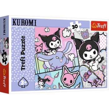 Trefl Puzzle 30 Szórakozz Kuromival / Hello Kitty kép