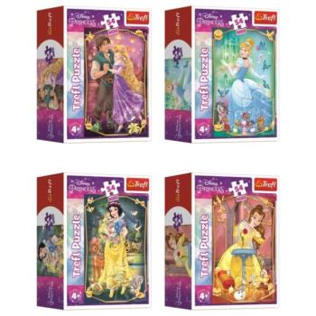 Trefl Puzzle 54 Mini - Disney hercegnő kép