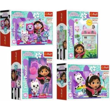 Trefl Puzzle 54 Mini - S Gabby mindig szórakoztató / Universal Gabby's Dollhouse kép
