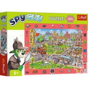 Trefl Puzzle a képek keresése Spy Guy: Város 100 darabos kép