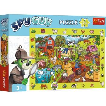 Trefl Puzzle a képek keresésével 24 darab - Kémfarm kép