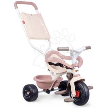 Tricikli Be Fun Comfort Tricycle Pink Smoby szülőkormánnyal és táskával 10 hó-tól kép