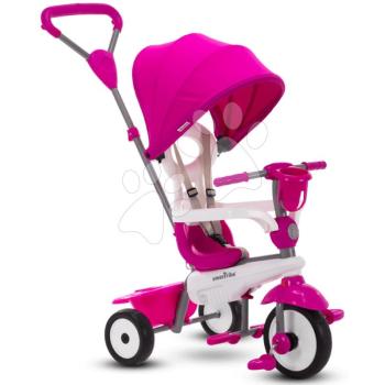 Tricikli Breeze Plus Pink Classic smarTrike TouchSteering vezérlés kulacstartóval gumikerekekkel lengéscsillapítóval 10 hó-tól kép
