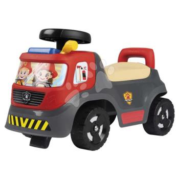 Tűzoltó bébitaxi hanggal és fénnyel Fire Truck Ride On Smoby elforgatható kormánnyal és tárolóhellyel az ülőke alatt 12 hó-tól kép