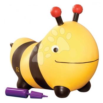 Ugráló méhecske Bouncy Boing Bizzi B-Toys pumpával felfújáshoz 18 hó-tól kép