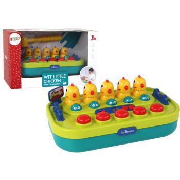 Ügyességi játék Whac-a-Mole Chicks Hammer Lights Hangok Elemről működik kép