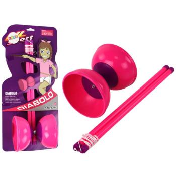 Ügyességi Játék Yo-Yo Juggling Diabolo Pink 13,5x11,5 cm kép