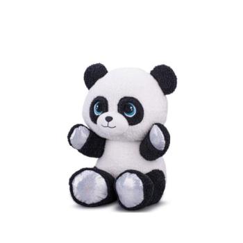 Ülő plüss panda 16,5 cm kép