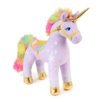 Unicorn Academy plüss unikornis Wildstar hangokkal 38 cm kép