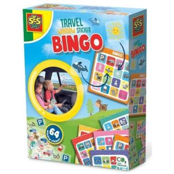 Utazási játék - BINGO, képek ragasztása az autó ablakára kép