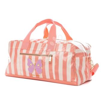 Utazótáska Caroline Weekend Bag Butterfly Stripe Jeune Premier ergonomikus luxus kivitel 50*25 cm kép