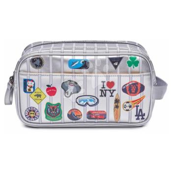 Utazótok piperetáska Travel Pouch Jetsetter Silver Jeune Premier ergonomikus luxus kivitel 25*12,5 cm